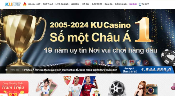 Giới Thiệu Kubet: Cổng Game Cá Cược HOT Nhất Châu Á 2024 Ku Casino