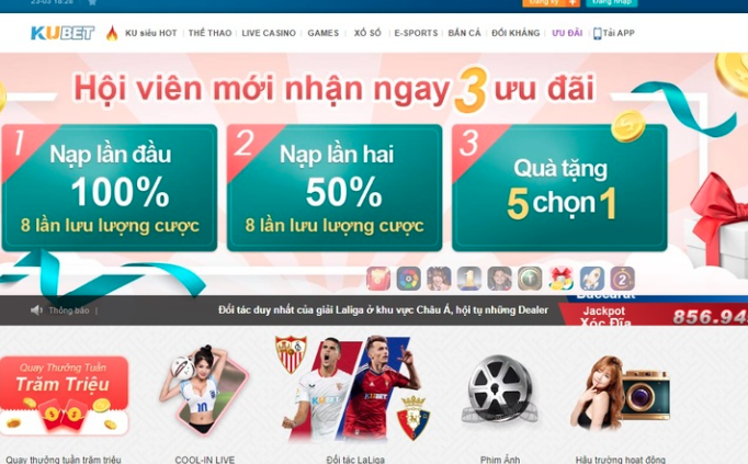 Khuyến Mãi Kubet Casino- KU11: Cơ Hội Vàng Cho Người Chơi